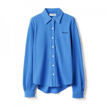 미우미우 코튼 피케 셔츠 (X공장)