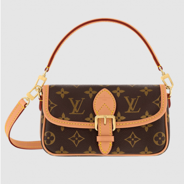 루이비통 나노 다이앤 모노그램 M83298 여성용 미니 크로스백 (황벽공장)