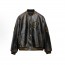 프라다 레더 파일럿 자켓 블랙  (X공장)