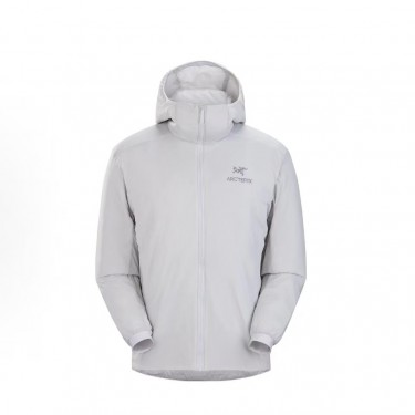 아크테릭스 Atom Hoody M 자수 로고 후드 다운 자켓 그레이