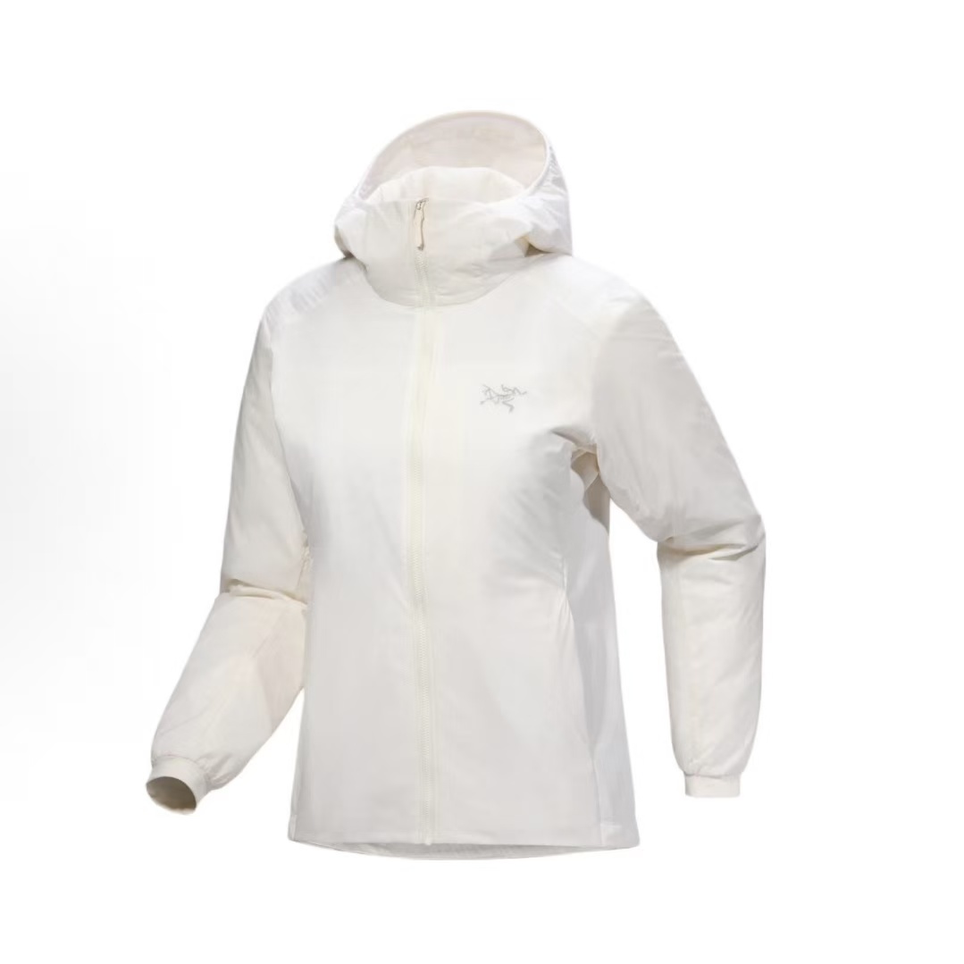 아크테릭스 ATOM 헤비웨이트 로고 방풍 방수 보온 후드 패딩 (-5°~10°)화이트