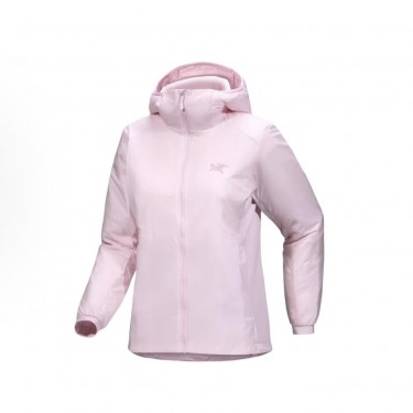 아크테릭스 ATOM 헤비웨이트 로고 방풍 방수 보온 후드 패딩 (-5°~10°)핑크