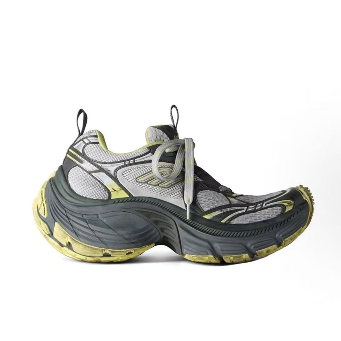 발렌시아가 러너 스니커즈 화이트 블루 옐로우 792779W2MV21097 (XA공장)