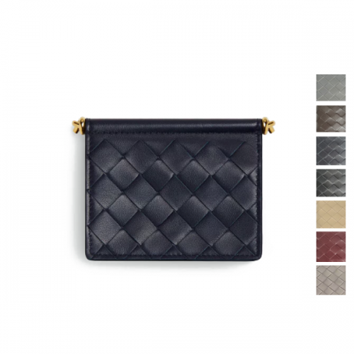 보테가베네타 솔스티스 가죽 명함 케이스 색상 정보 확인 중 810596V4R414184