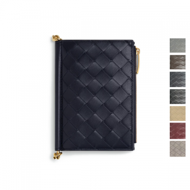 보테가베네타 솔스티스 가죽 여성 중지갑 806078V4R414184