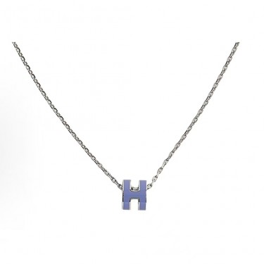 에르메스 POP H 미니 팝 H 펜던트 메탈 목걸이 여성용