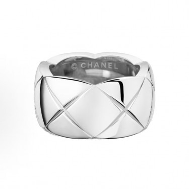 샤넬 코코 크러쉬 퀼팅 라지 18K  골드 링 실버 커플