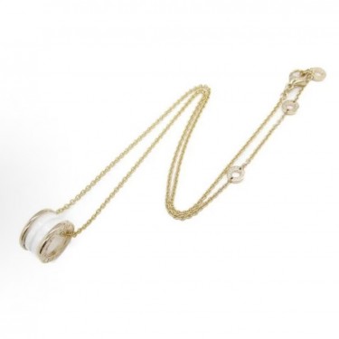 불가리 개성 디자인 18K 로즈골드 세라믹 목걸이 여성용