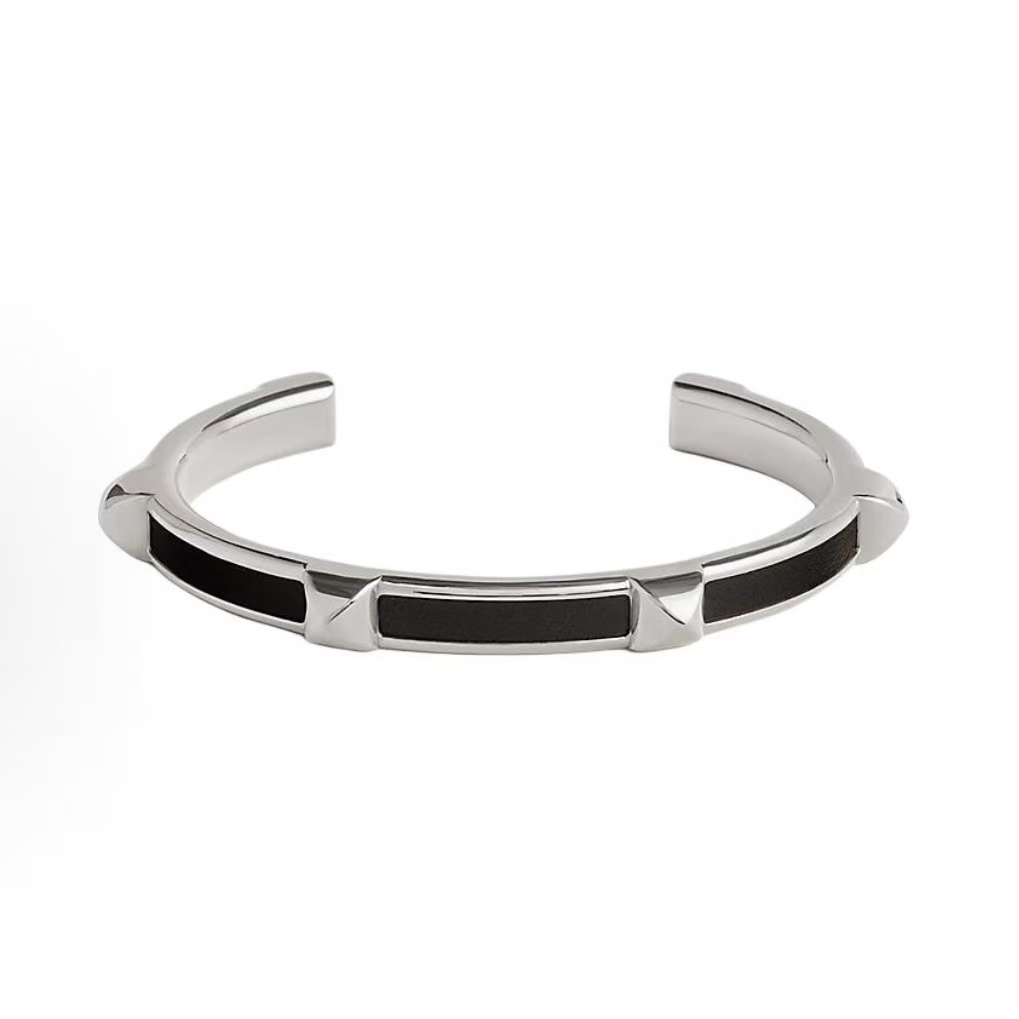 에르메스 아테나 배색 디자인 송아지가죽 브레이슬릿 여자