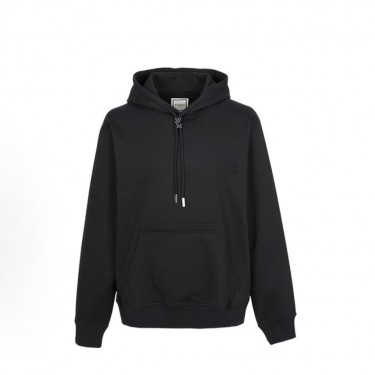 WOOYOUNGMI 남성 캥거루 포켓 풀오버 긴팔 스웨트셔츠