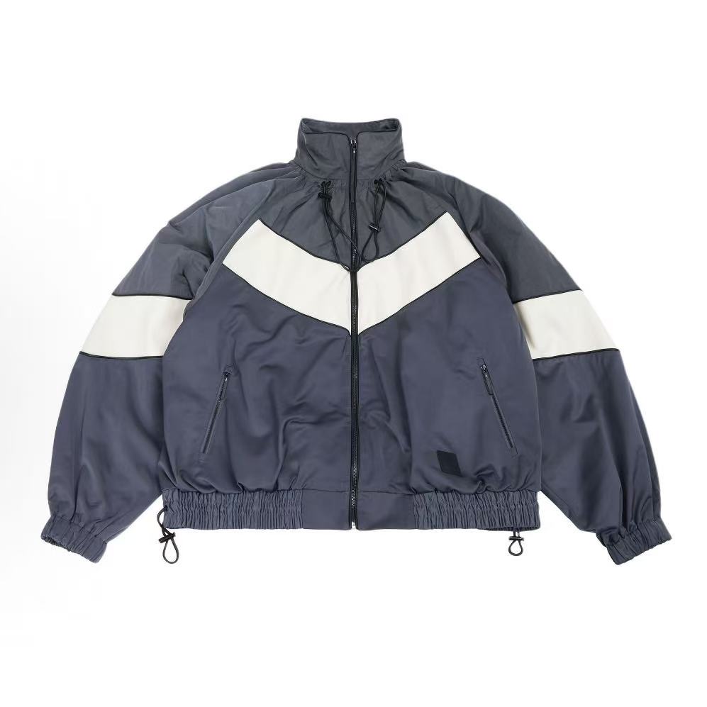 아더에러 하이넥 지퍼 오버핏 긴팔 자켓 남성용 그레이