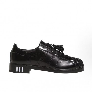 클롯 x 아디다스 오리지널스 슈퍼스타 드레스 블랙 로우탑 스니커즈