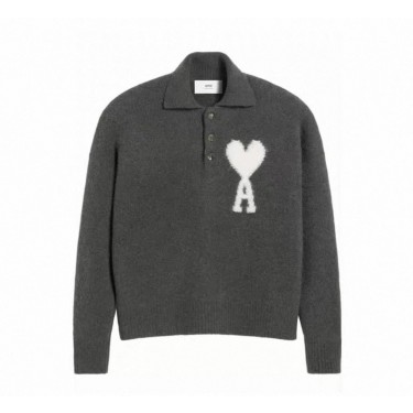 아미파리스 POLO 카라 클라우드 니트 스웨터 (탑아미공장)