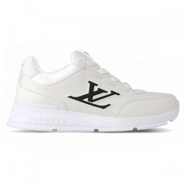루이비통 2025 FW 남성 클래식 소가죽 로우탑 캐주얼 슈즈 화이트