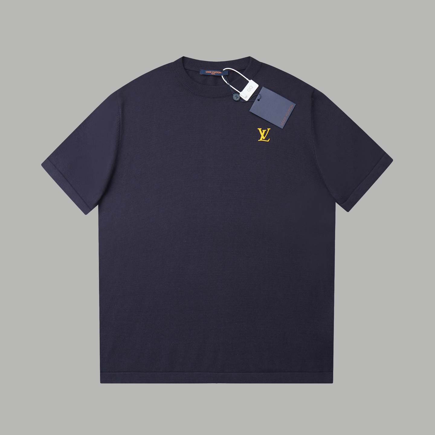 LV 루이비통 26SS 봄·여름 신상 LV 실리콘 압착 반팔 니트(신공장)