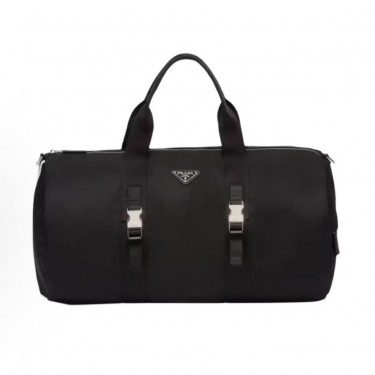 프라다 Re-Nylon 사피아노 트리밍 라지 여행가방 남성용 2VC015
