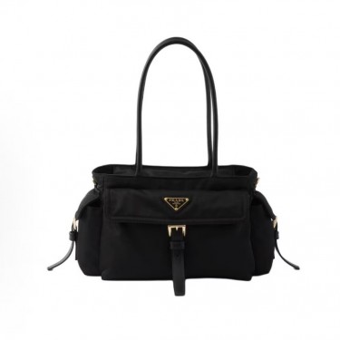 프라다 에나멜 메탈 트라이앵글 로고 숄더백 1BG596