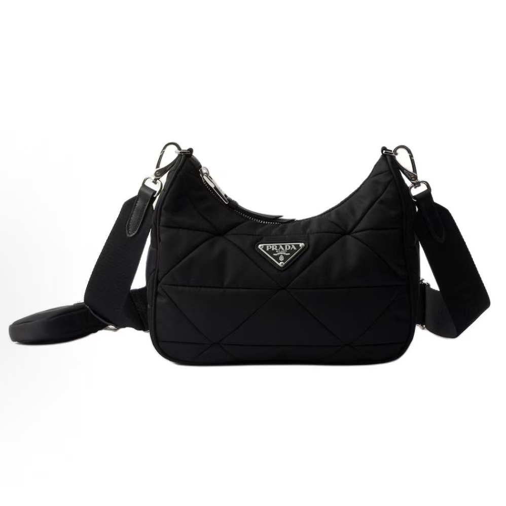 프라다 리나일론 삼각 로고 숄더백 1BC151