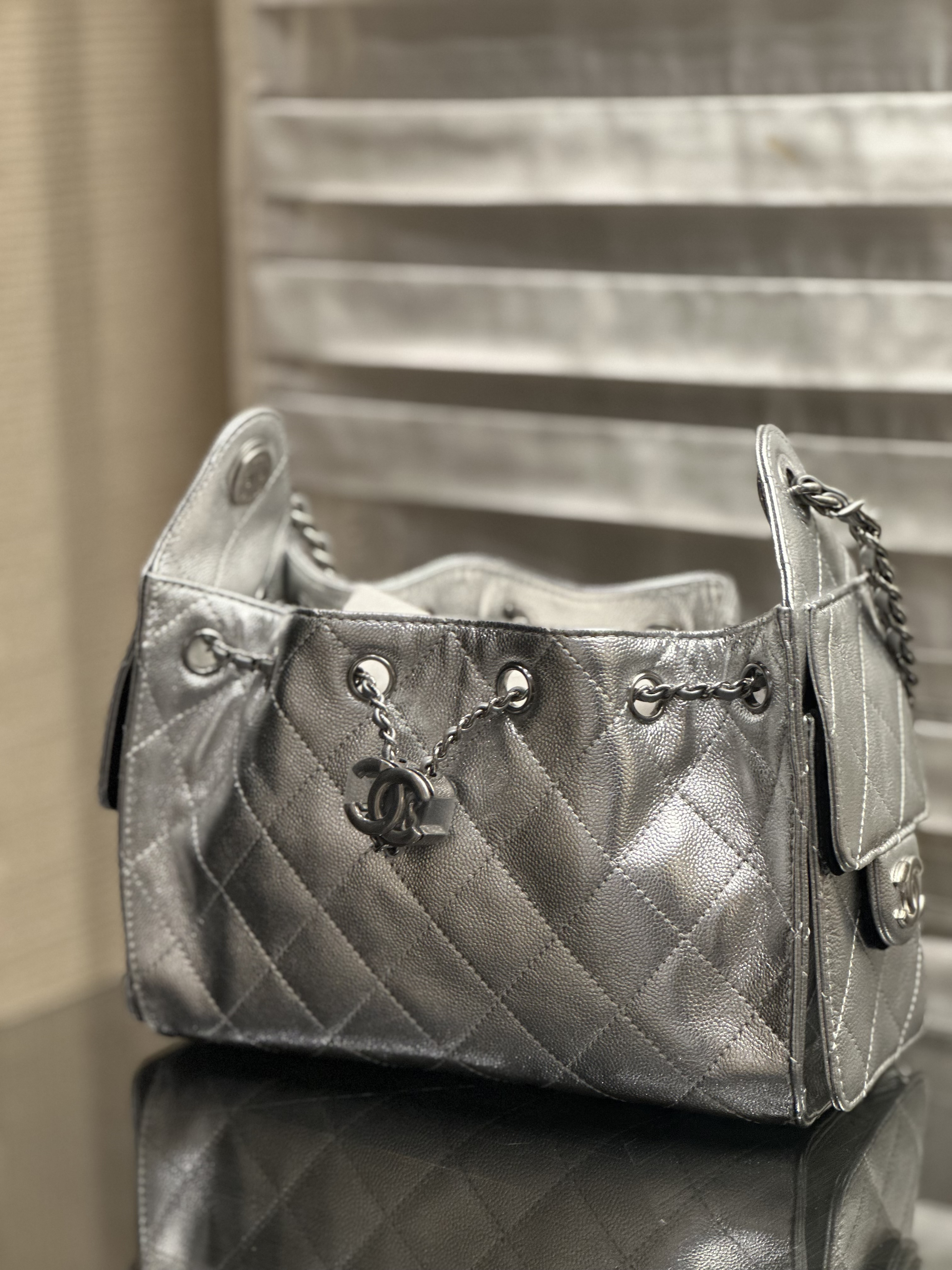 (지존샵)샤넬 25 체인 플랩 미니 숄더백 AS5631