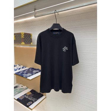 루이비통 레터 자수 핀 장식 반팔 티셔츠 (X공장)