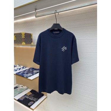 루이비통 레터 자수 핀 장식 반팔 티셔츠 (X공장)