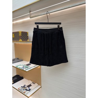 루이비통 다미에 체크 테리 코튼 자수 쇼츠 반바지 (X공장)