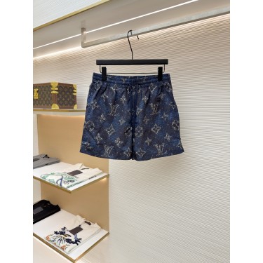 루이비통 풀패턴 비치 드로스트링 반바지 (X공장)