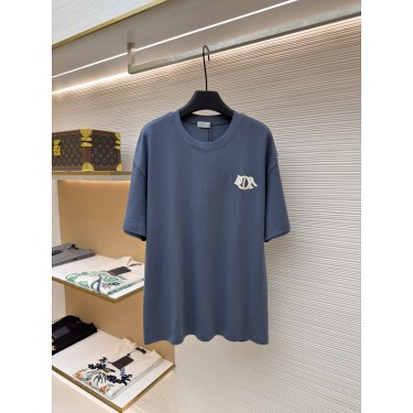 디올 패치 로고 반팔 티셔츠 (X공장)