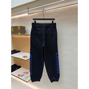 크롬하츠 Chrome Hearts 사이드 블루 고딕 레터링 조거 팬츠(X공장)