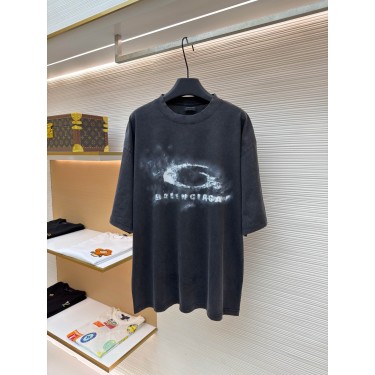발렌시아가 Balenciaga 스모크 워싱 반팔 티셔츠(X공장)