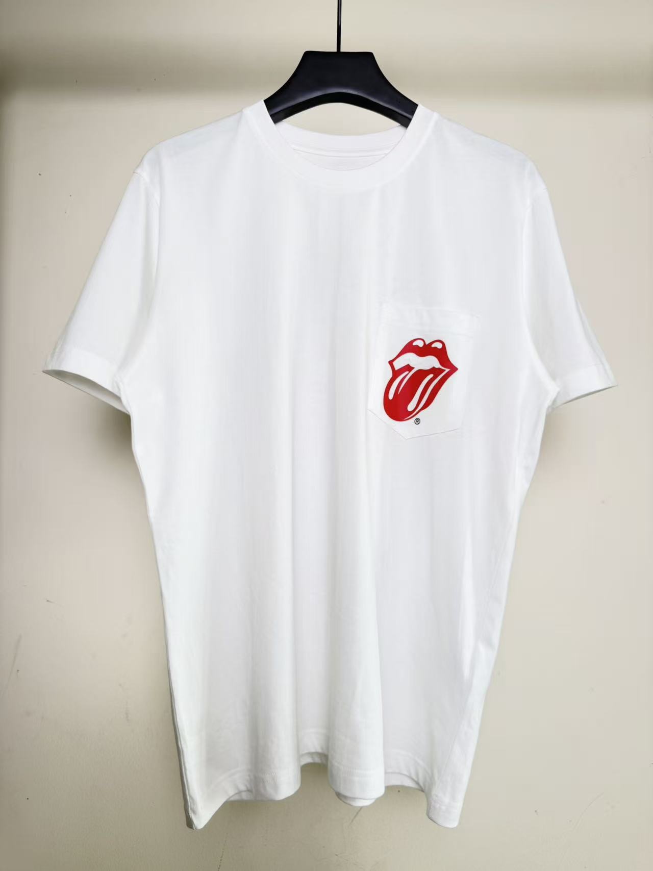 크롬하츠 롤링스톤즈 반팔 티셔츠 화이트