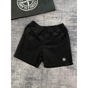 스톤 아일랜드 나일론 메탈 반바지